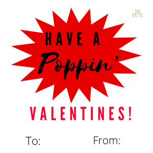 Popper Key Ring Valentine’s Cards